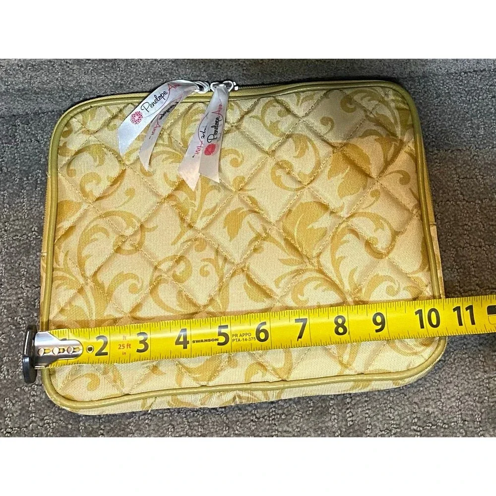 Penelope Ann Golden Topaz Padded Tablet Cover NWOT